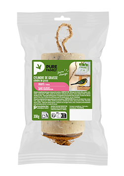 Cylindres de graisse : Fruits