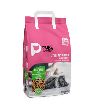 Litières absorbantes végétales