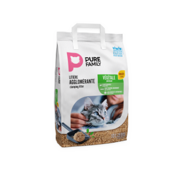 Litières agglomérante végétale